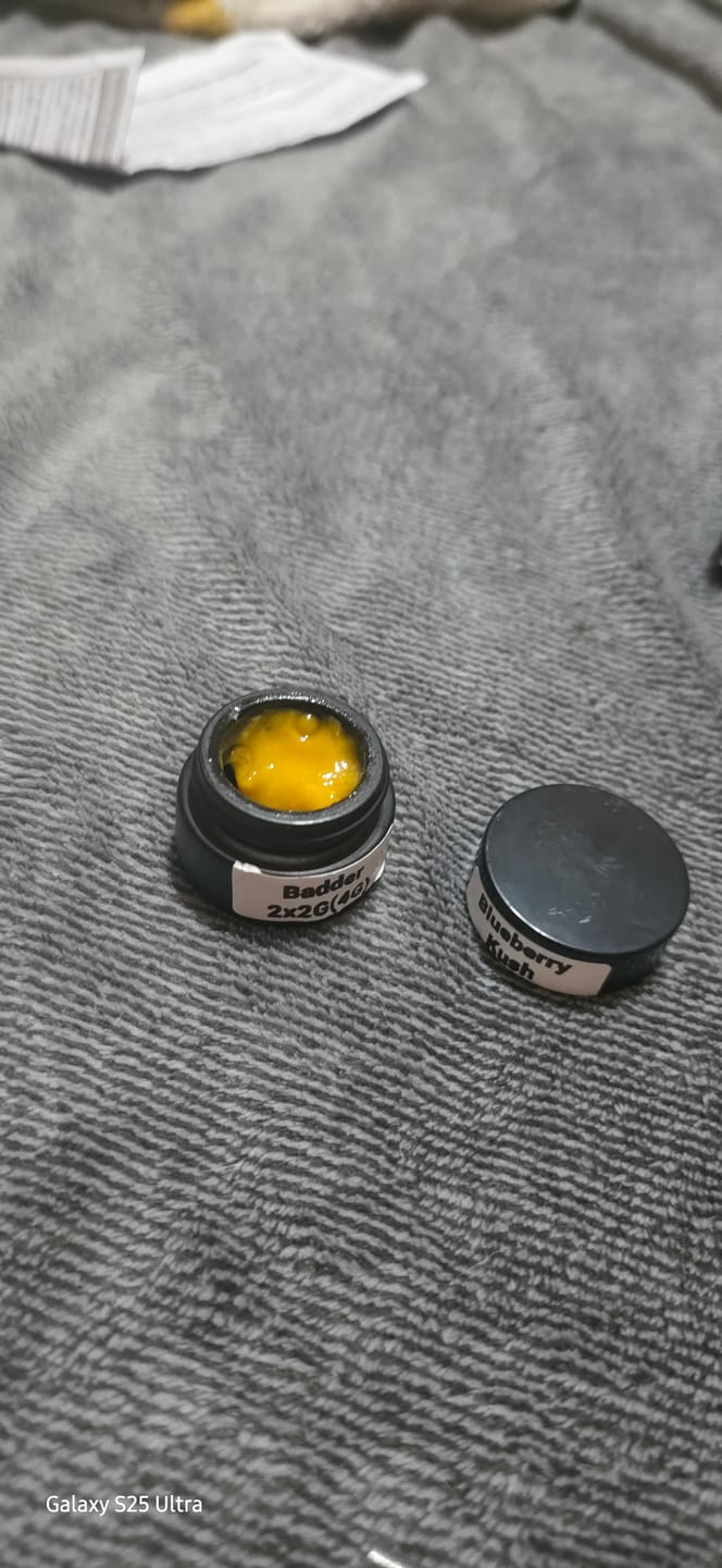 Customer photo review of Blueberry Kush Badder