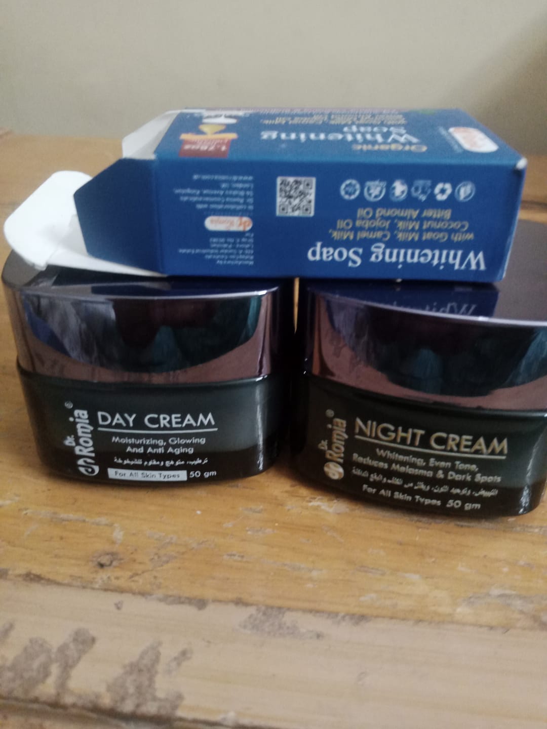 Customer photo review of DAY & NIGHT CREAM (COMPLETE SKINCARE)