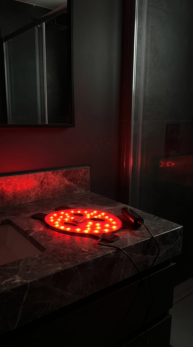 Customer photo review of Lumara Máscara LED