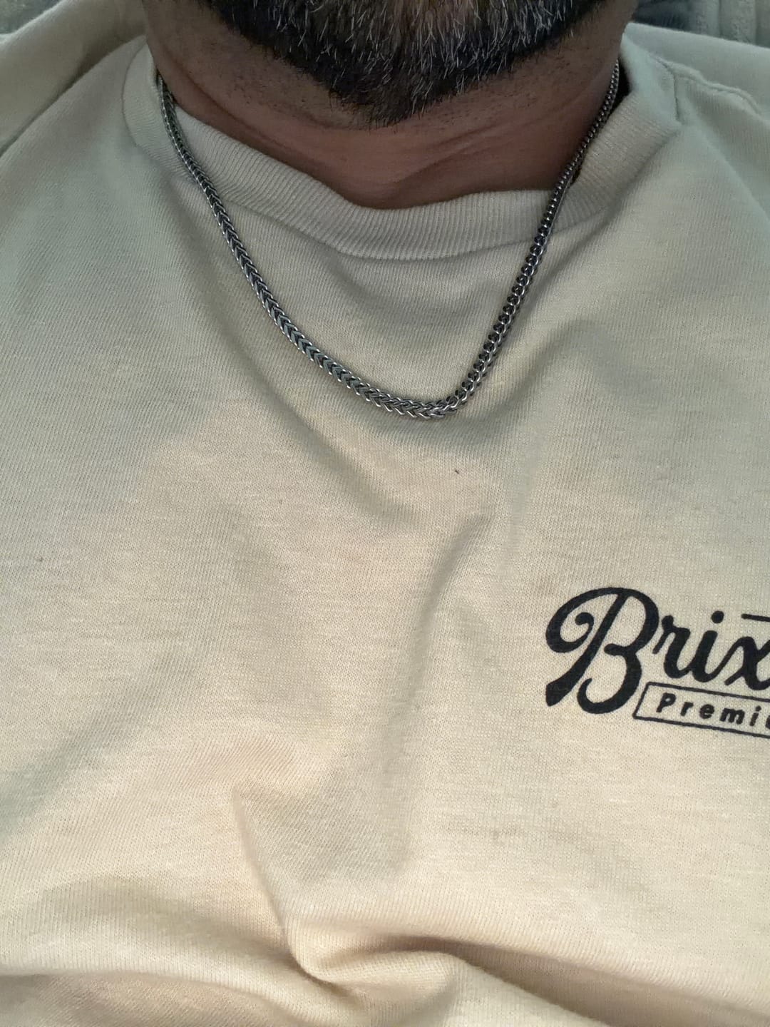 Customer photo review of Franco Chain (Silver)