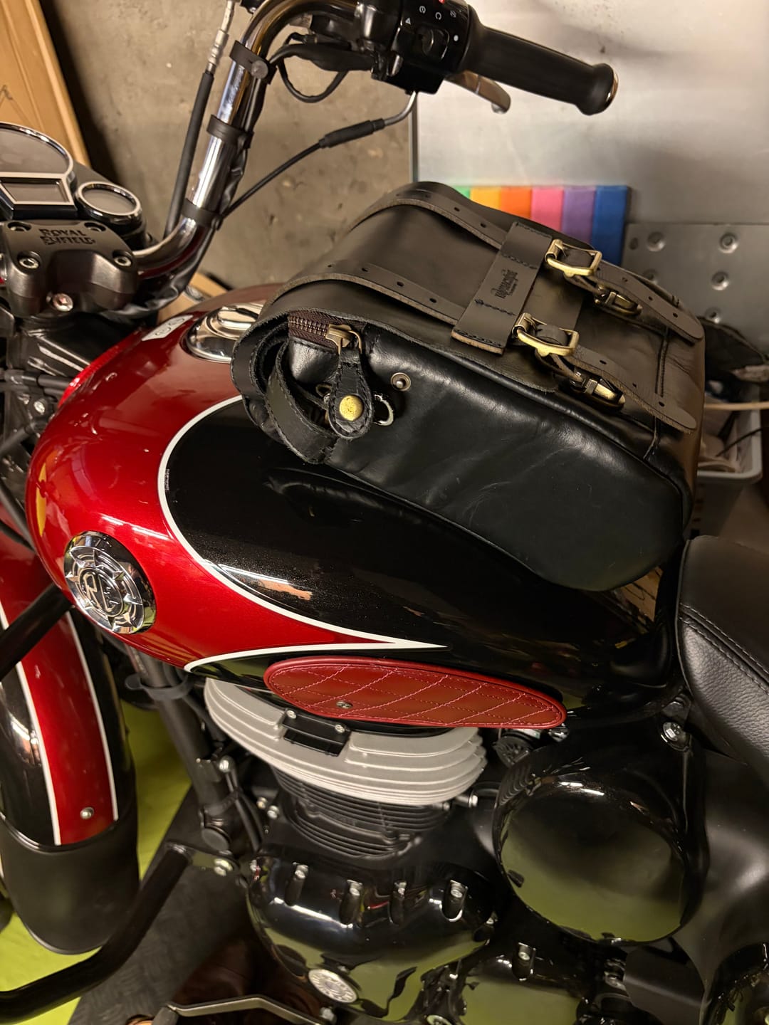 Customer photo review of Tank & Tail Bag