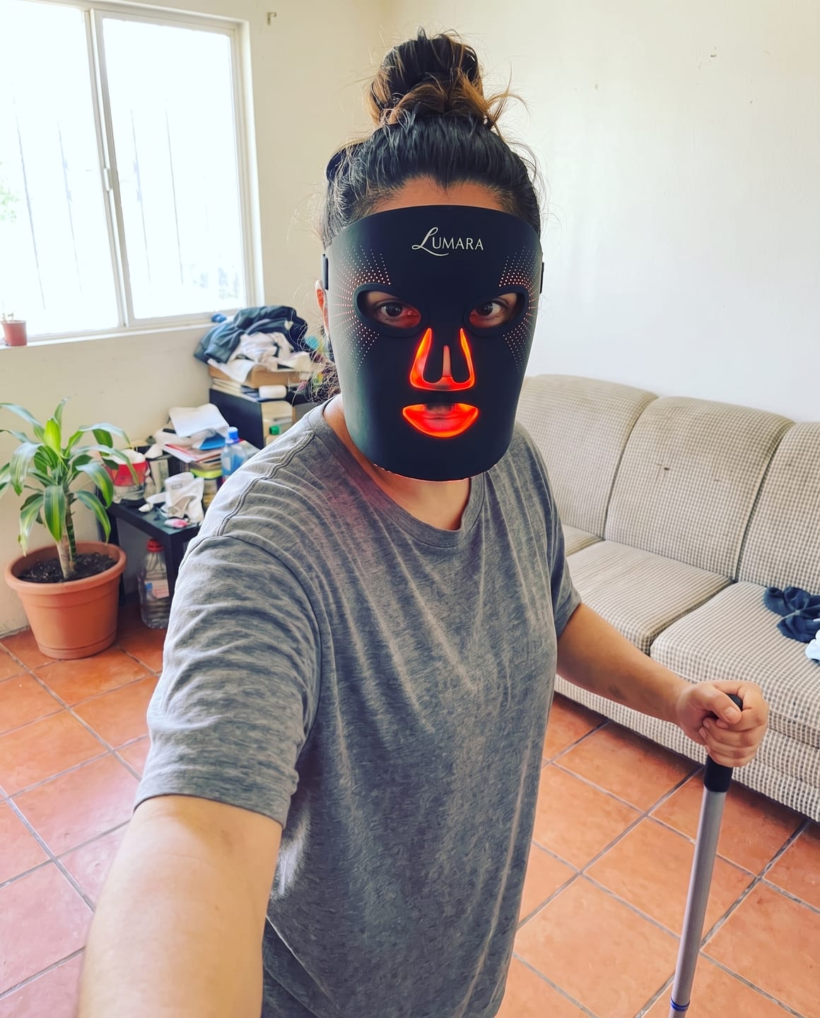 Customer photo review of Lumara Máscara LED
