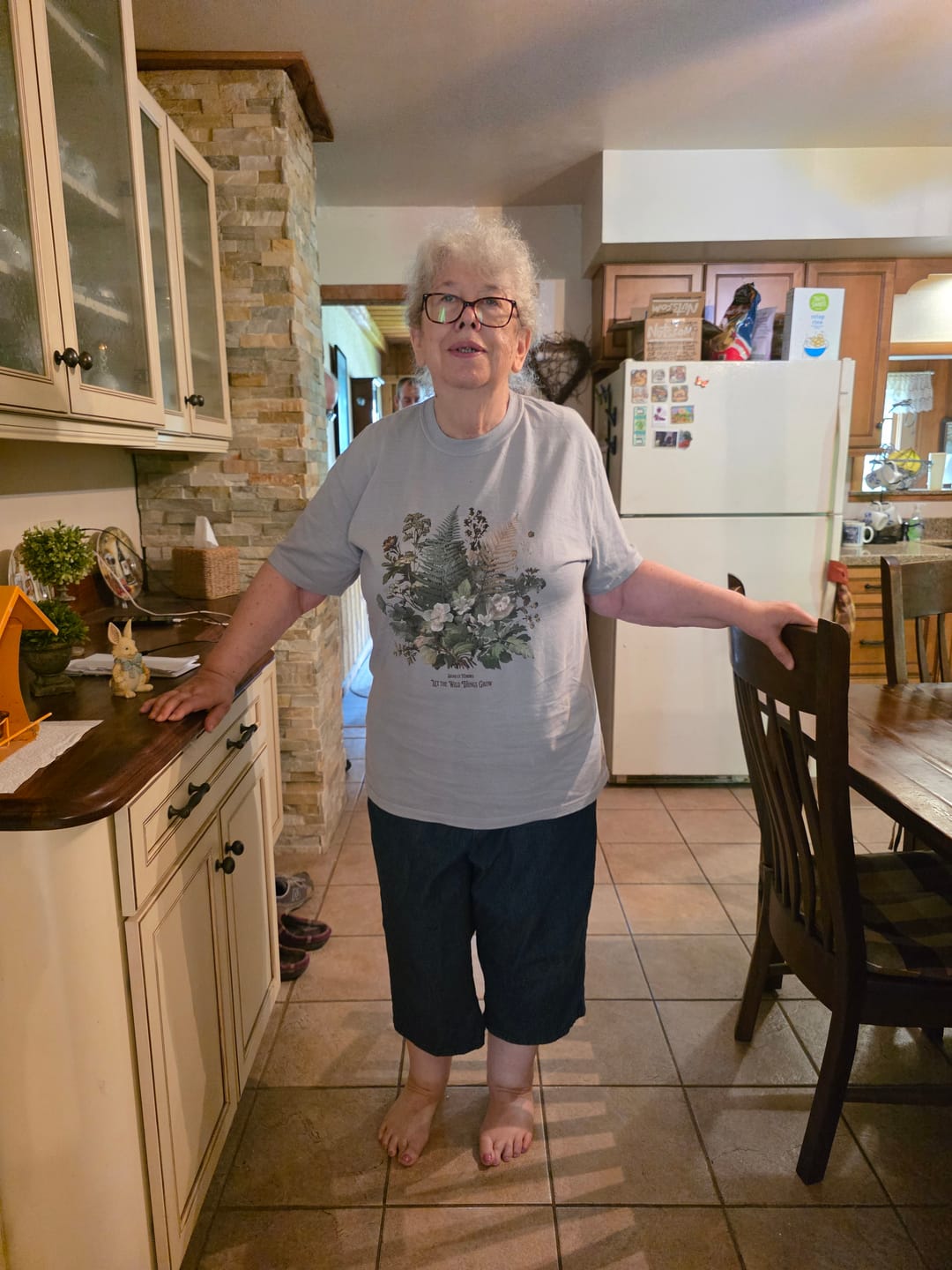Customer photo review of Wild Things Grow T-shirt