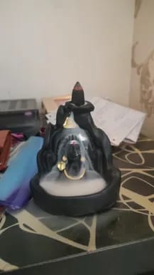 Customer photo review of Aurum Adiyogi™ Smoke Fountain