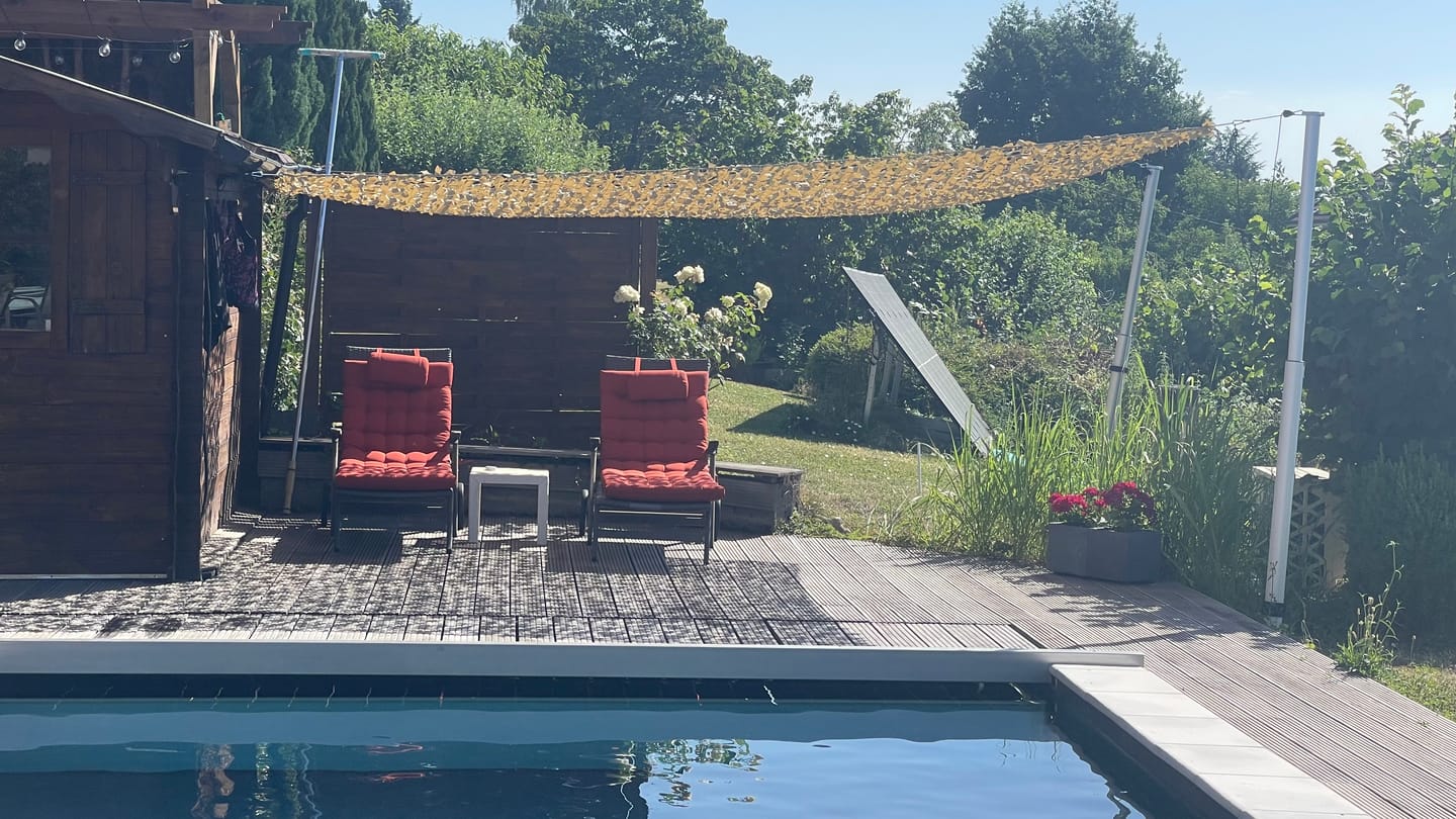 Customer photo review of Filet de camouflage renforcé câble acier