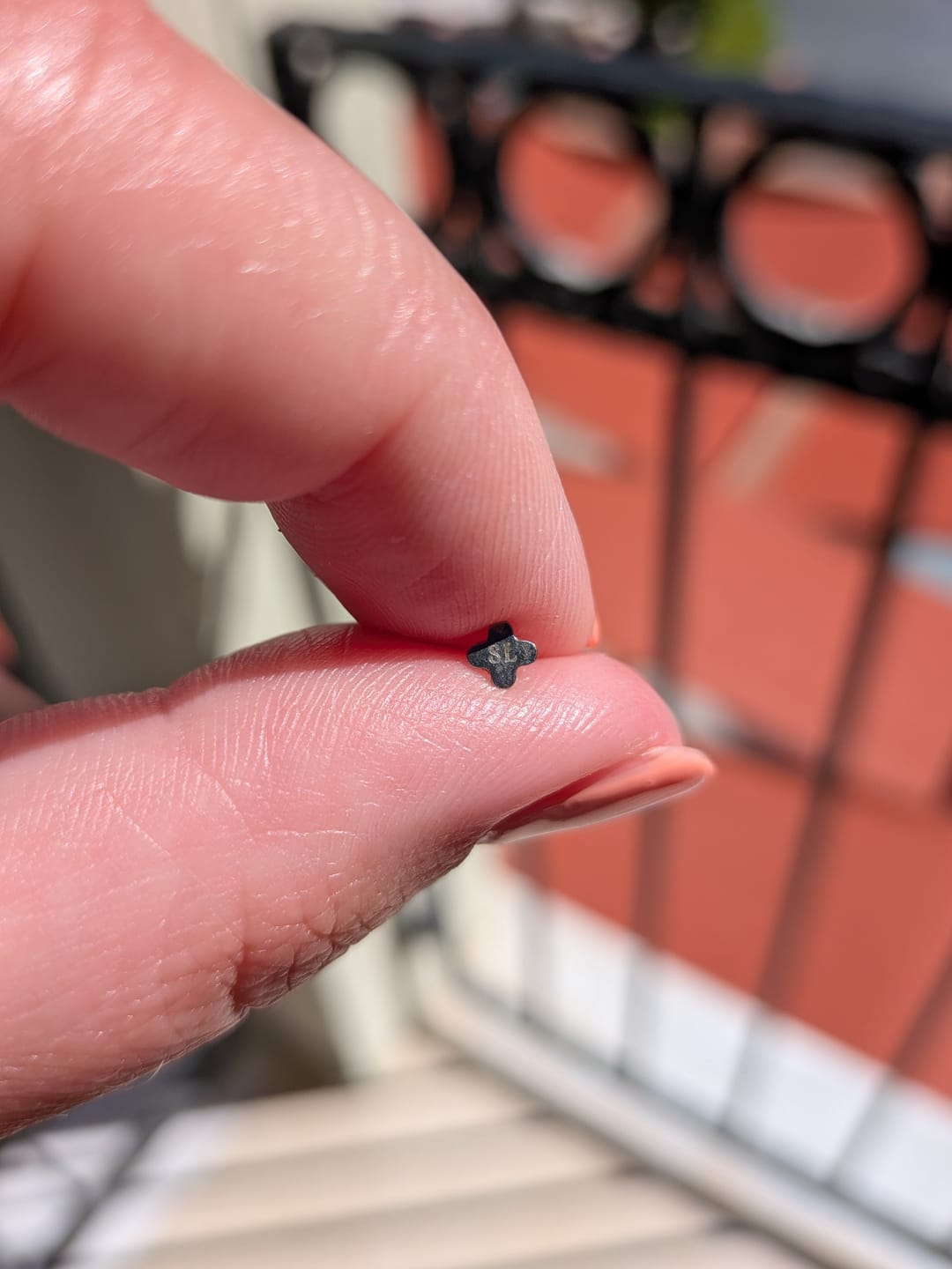 Customer photo review of Flatback Stud Replacement Post