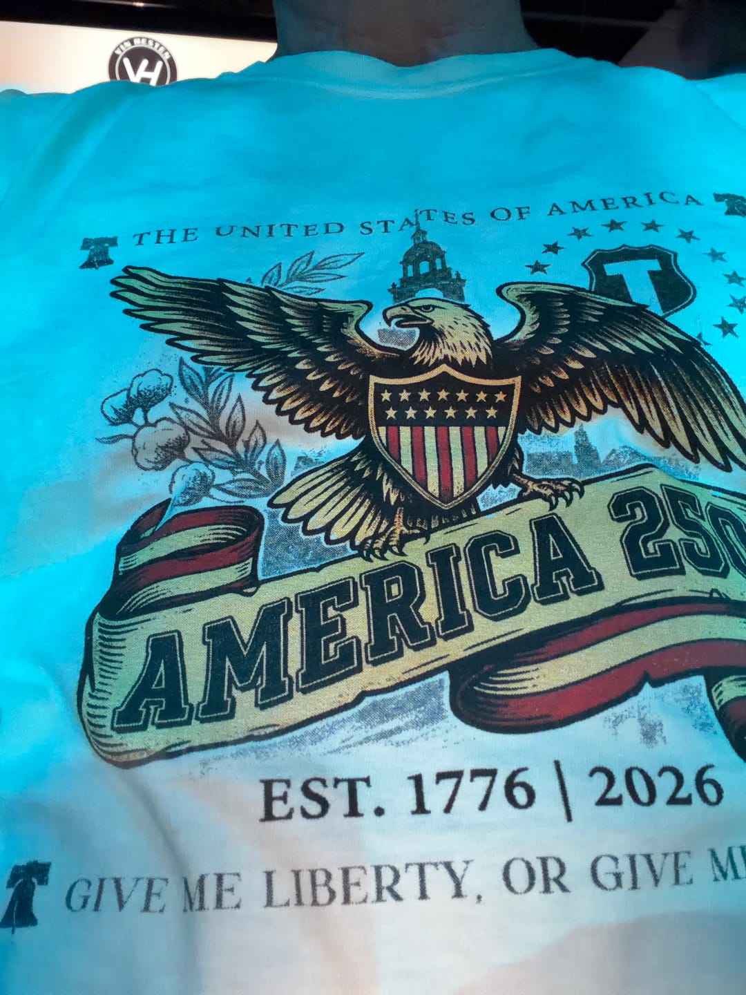 Customer photo review of American T-shirt