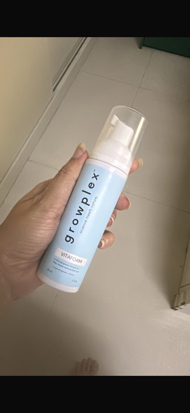 Customer photo review of VITAFOAM ™ Hair Growth Formula