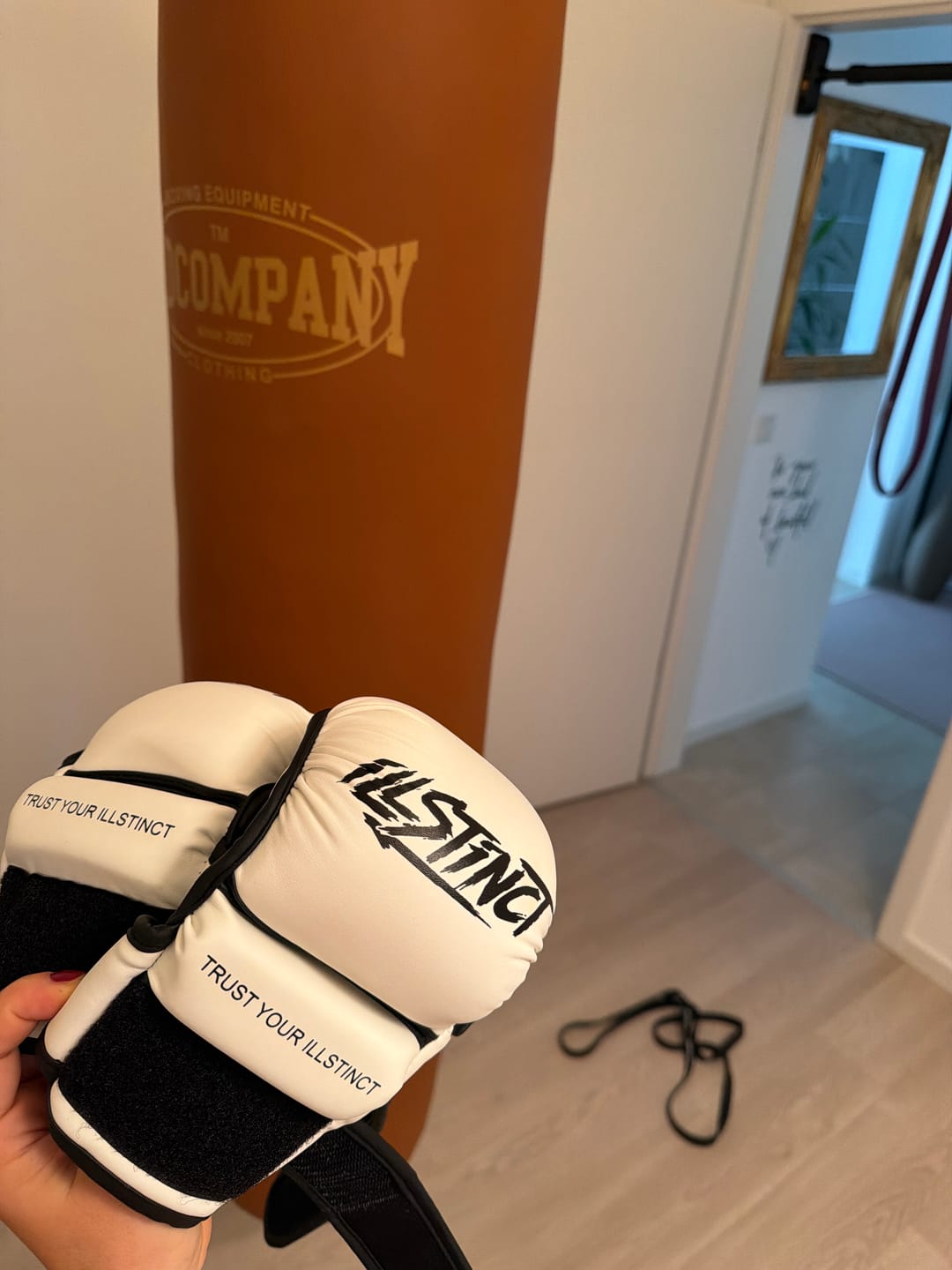 Customer photo review of Skilltech MMA-Sparring Handschuhe
