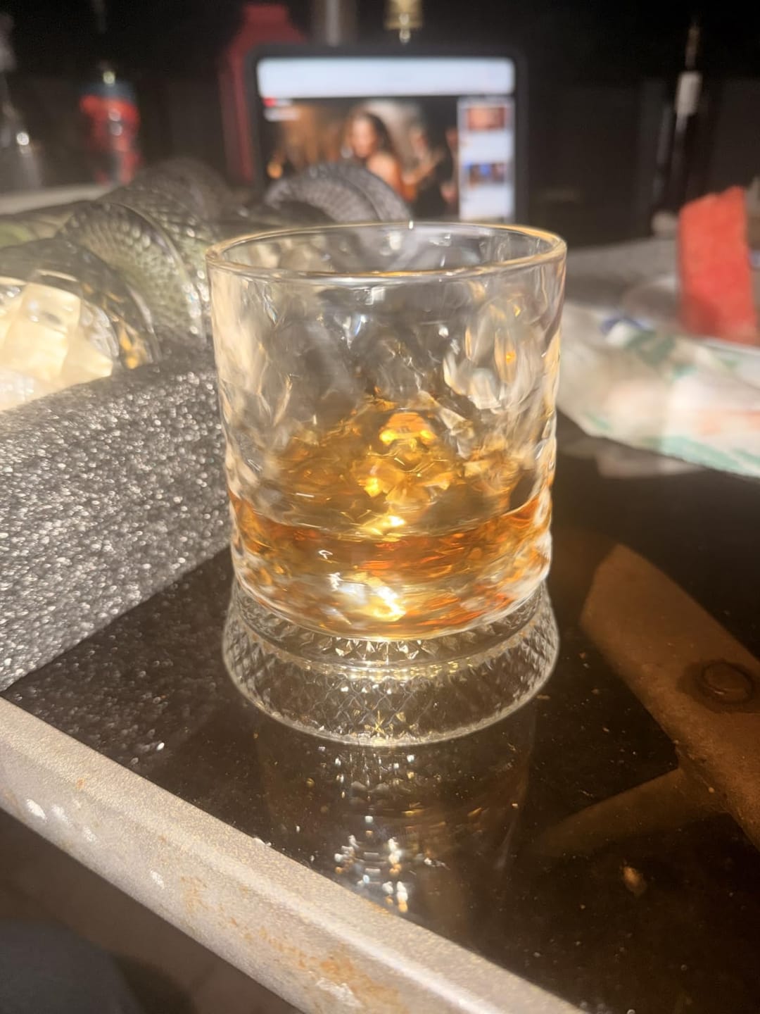 Customer photo review of DrinkSmoked™ Original Infinite Spin Crystal