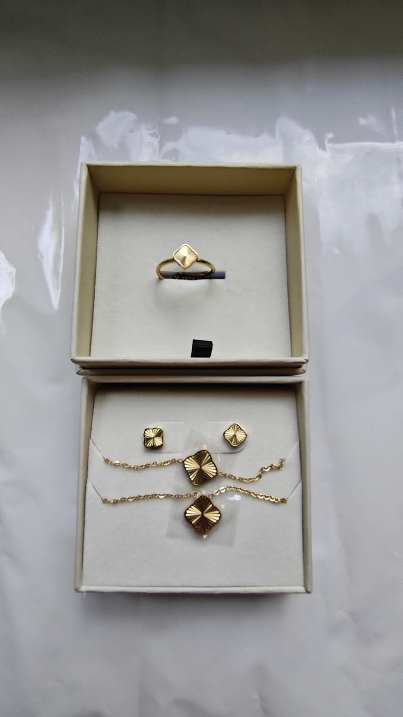 Customer photo review of Flora Gold Set