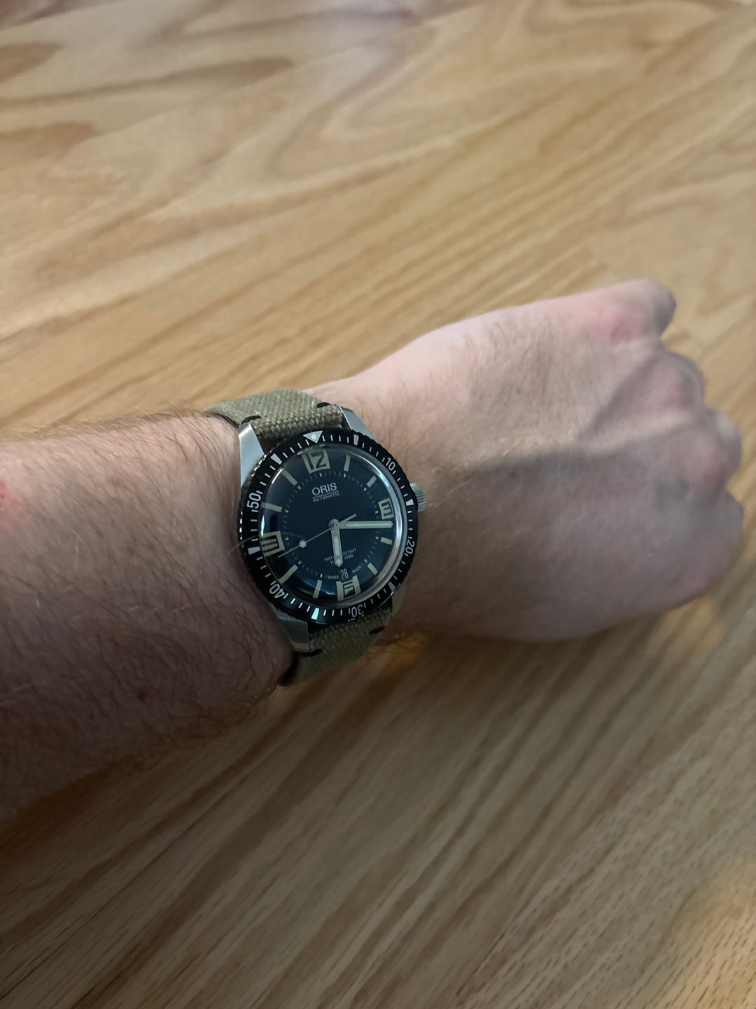 Customer photo review of Panzer Green Canvas