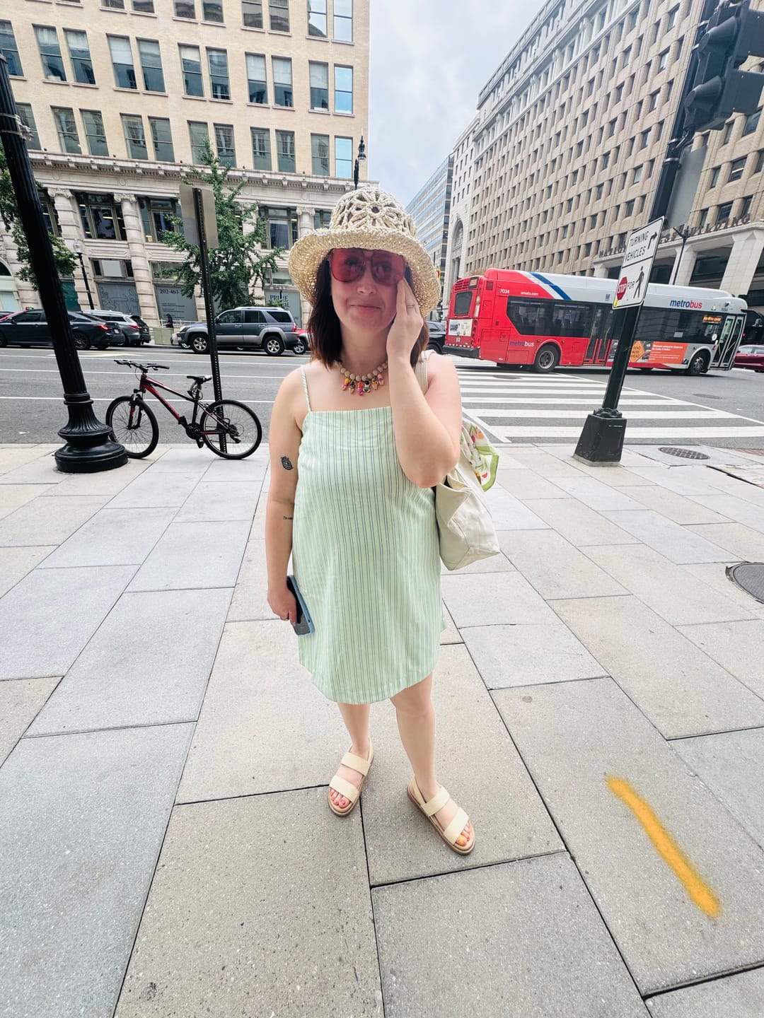 Customer photo review of Pool Party Necklace