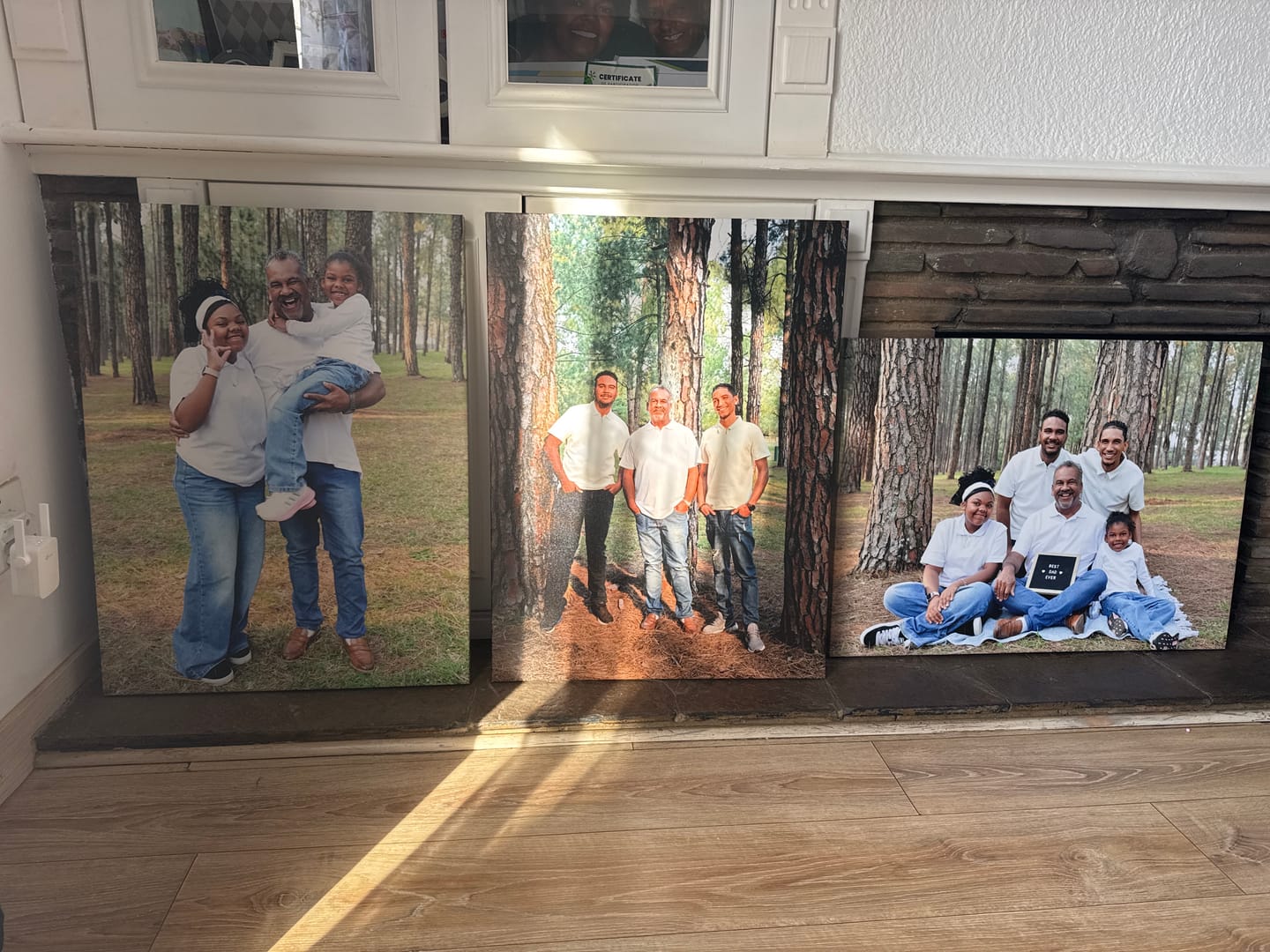 Customer photo review of 3 x A1 (Large) - 600mm x 800mm each