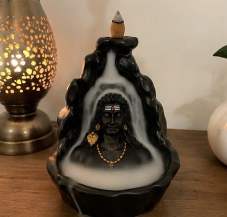 Customer photo review of Aurum Adiyogi™ Smoke Fountain