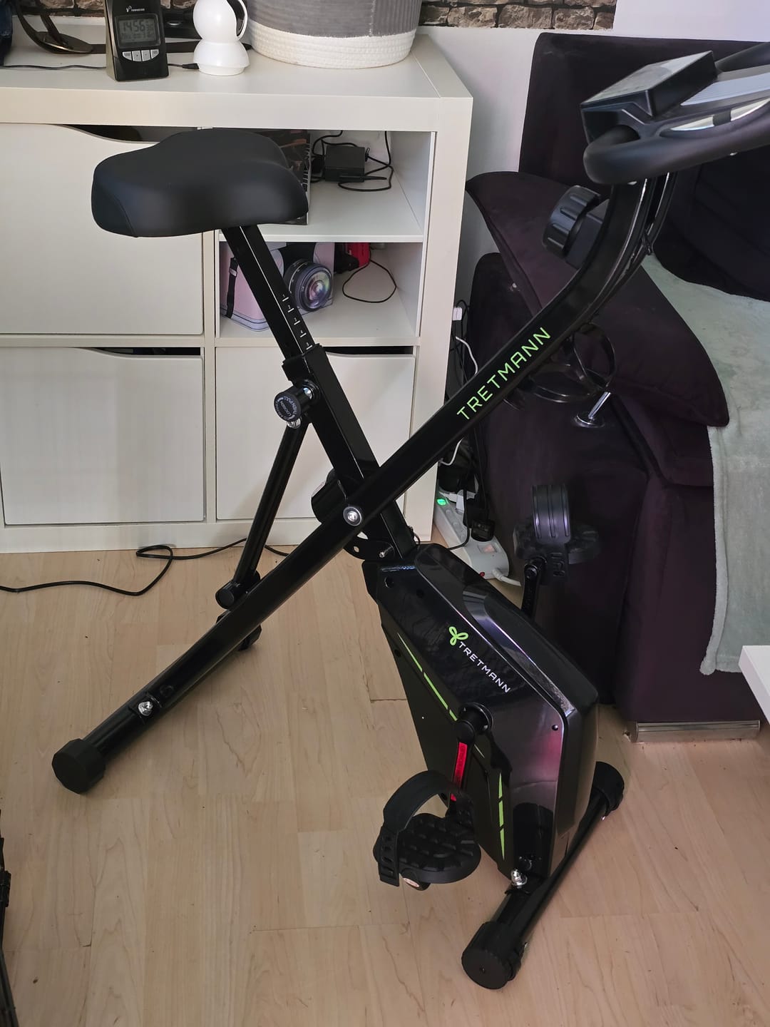 Customer photo review of Tretmann HOME - Klappbarer Heimtrainer