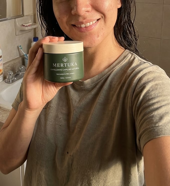Customer photo review of Exfoliante Capilar Natural Mertuka