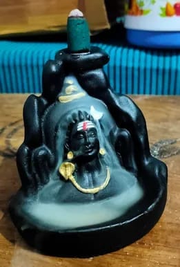 Customer photo review of Aurum Adiyogi™ Smoke Fountain
