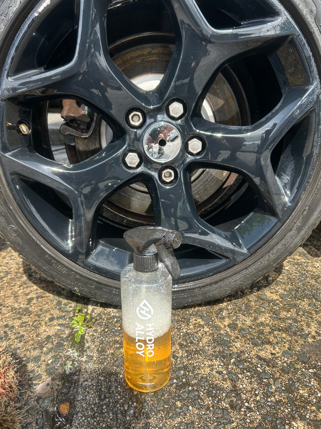Customer photo review of HYDRO ALLOY