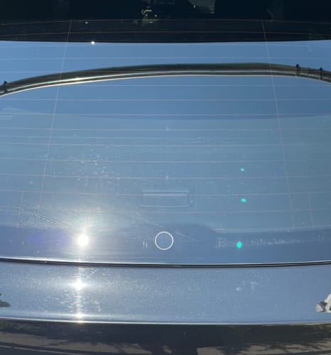 Customer photo review of Heckwischer Echtglas Stopfen | Audi