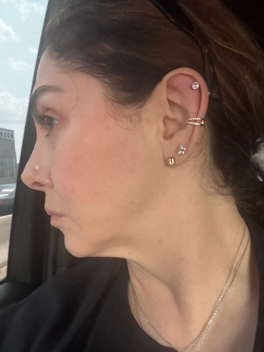 Customer photo review of Aretes Primera Perforacion Acero Inoxidable