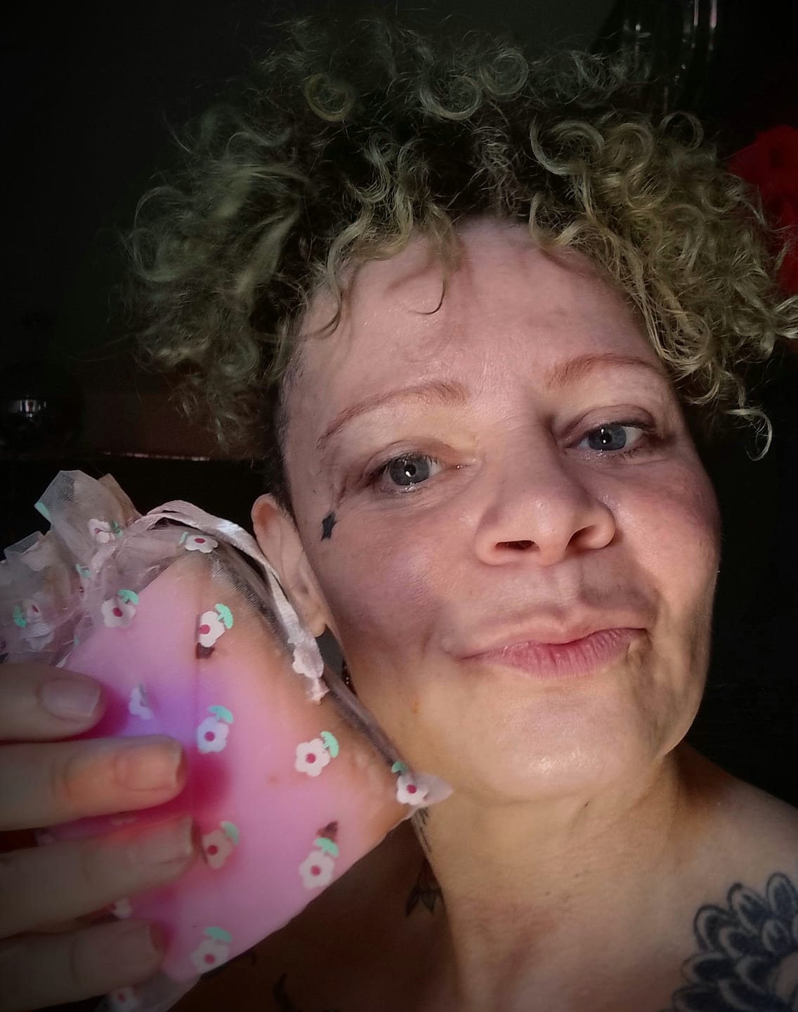 Customer photo review of Whipped Soap Kiwi & Aardbei