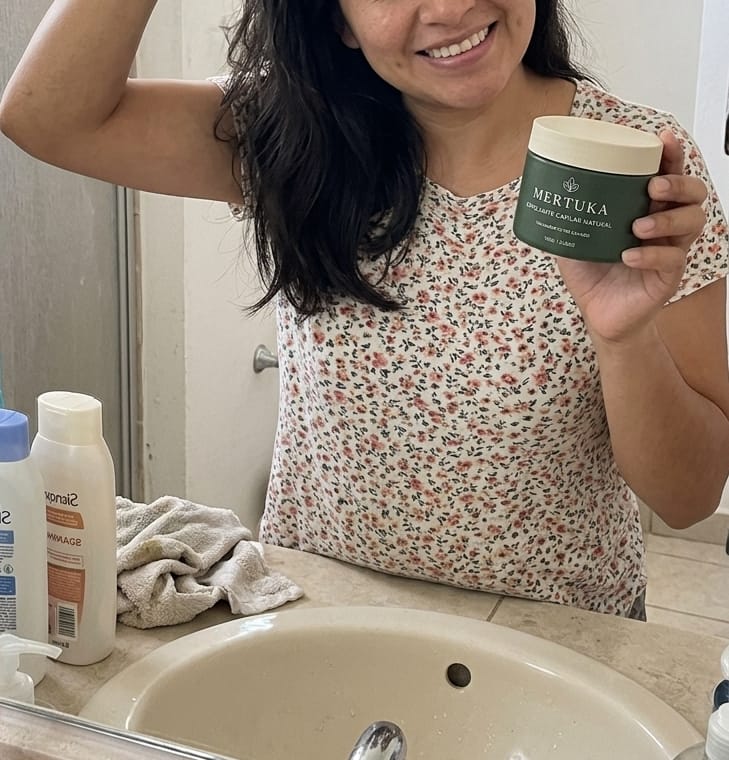 Customer photo review of Exfoliante Capilar Natural Mertuka