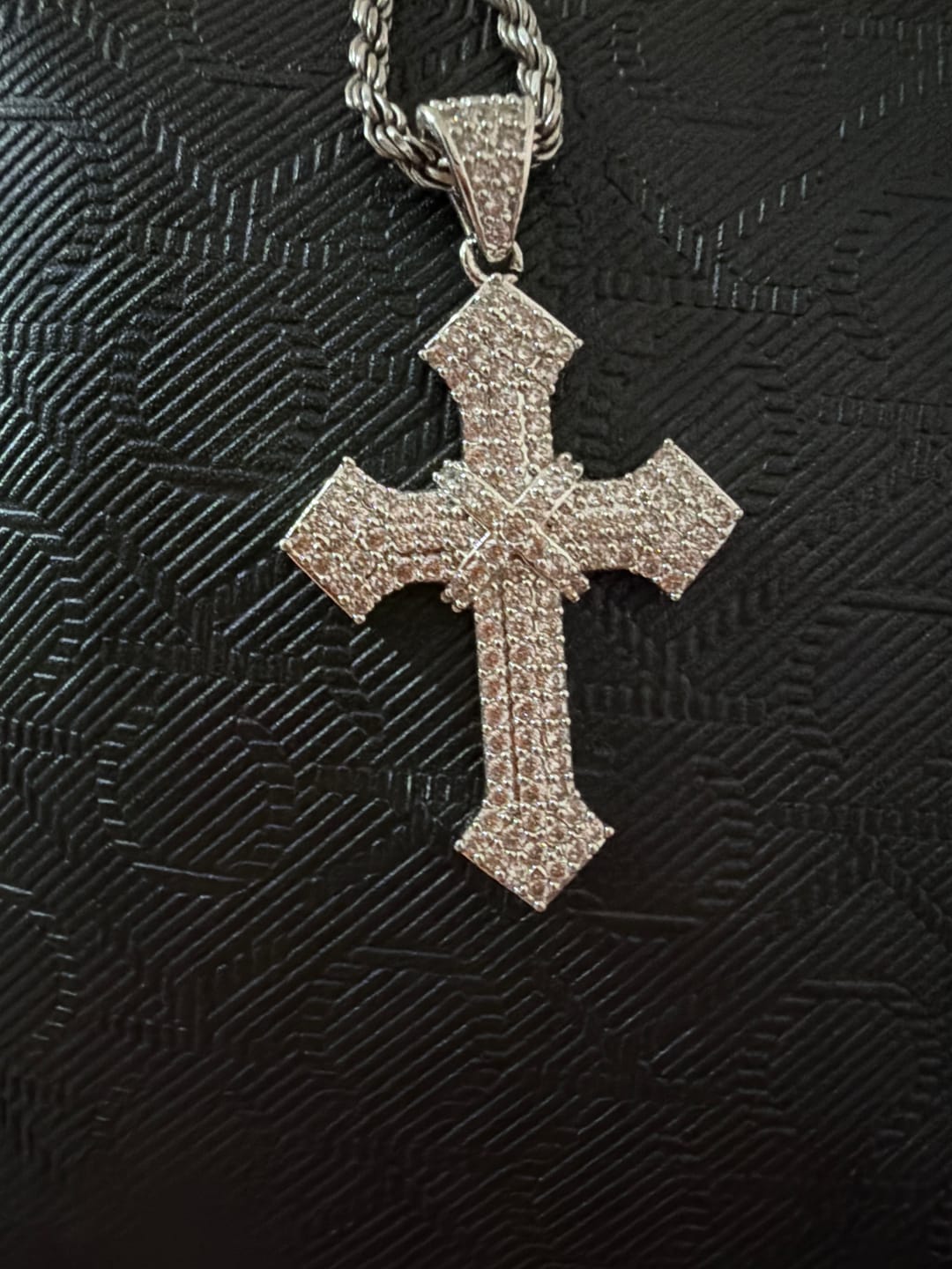 Customer photo review of Collana "Dio Lo Sa" - Silver
