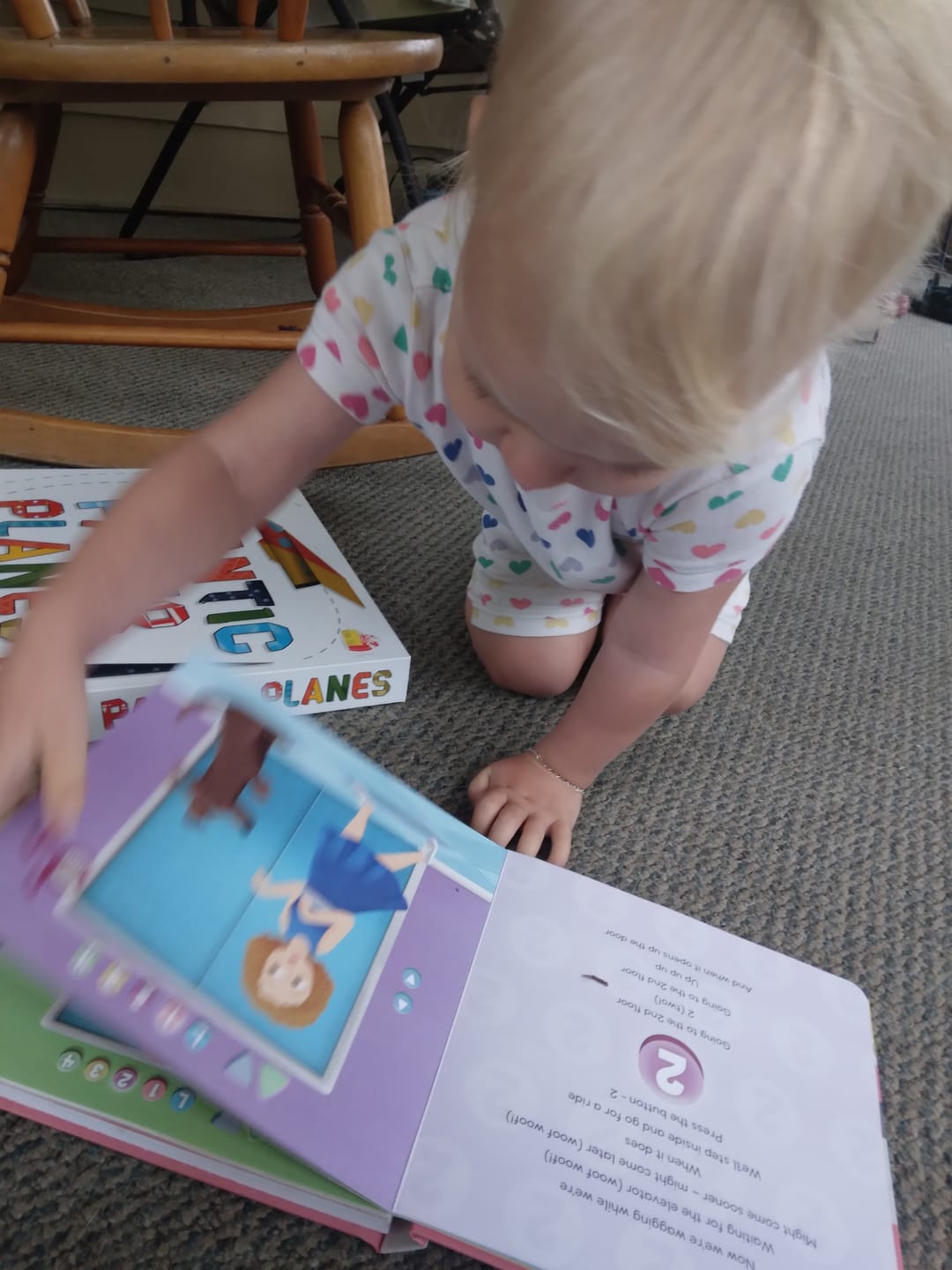 Customer photo review of Waiting For The Elevator by Laurie Berkner