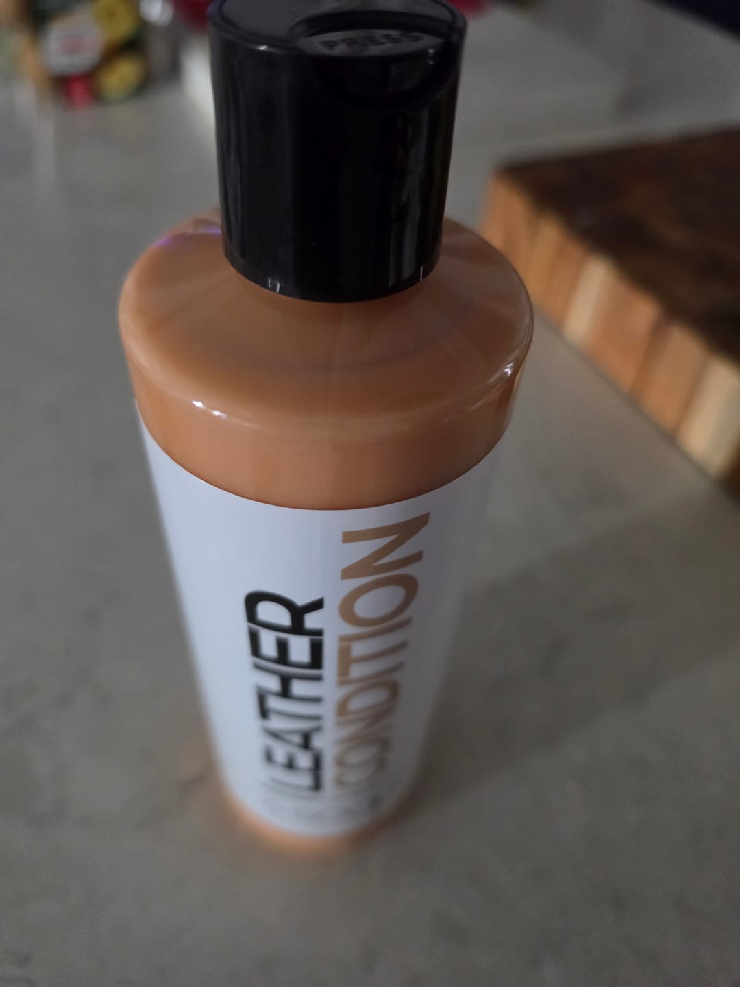 Customer photo review of +Soap Leather Conditioner