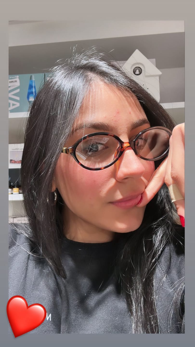 Customer photo review of Lentes trasparentes- Miu miu.