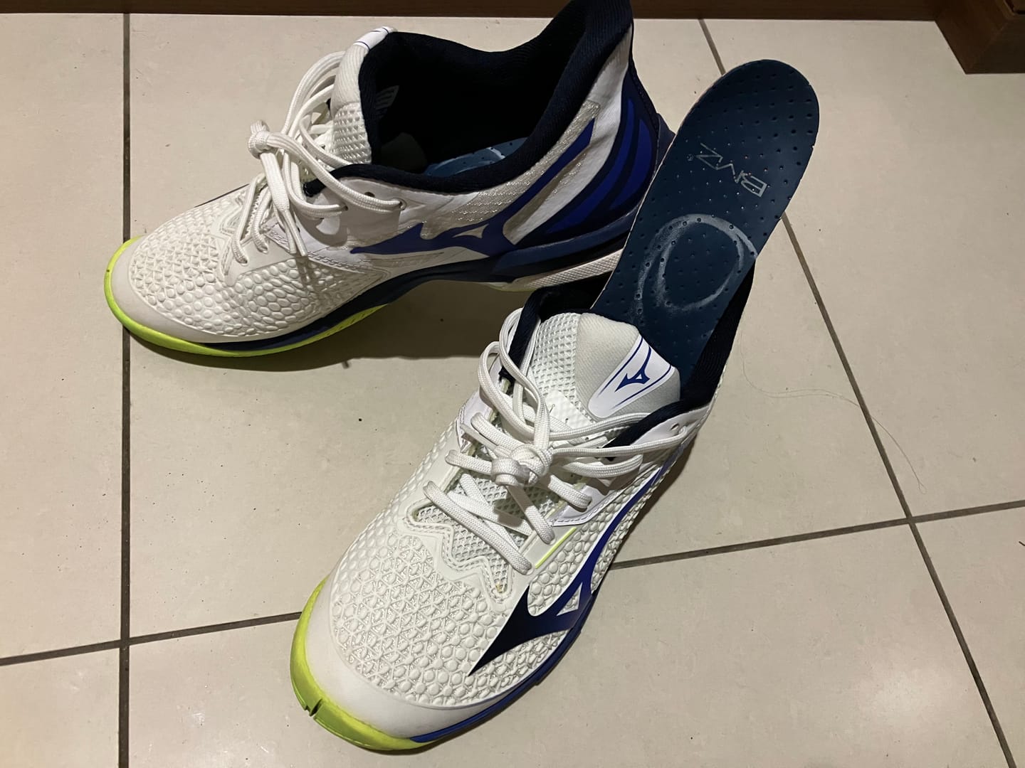 Customer photo review of ラケットスポーツ専用インソール Ｔ４