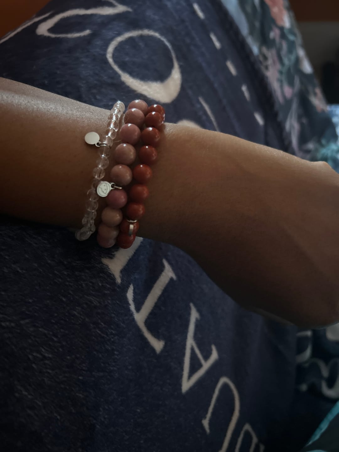 Customer photo review of Red Jasper Bracelet