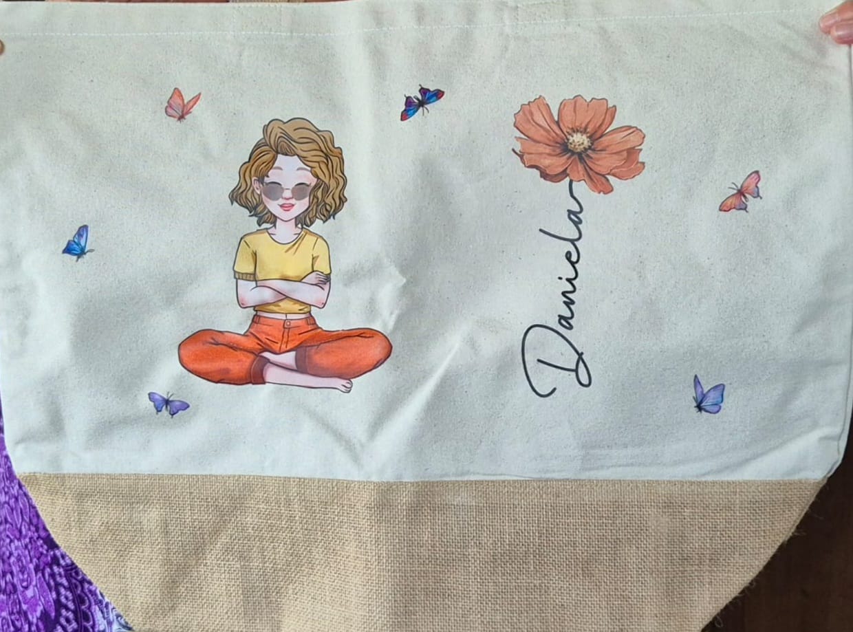 Customer photo review of Summervibes - Personalisierte Tasche für den Strand