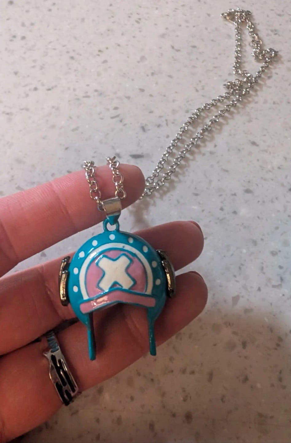Customer photo review of Chopper Plush Cosplay Hat