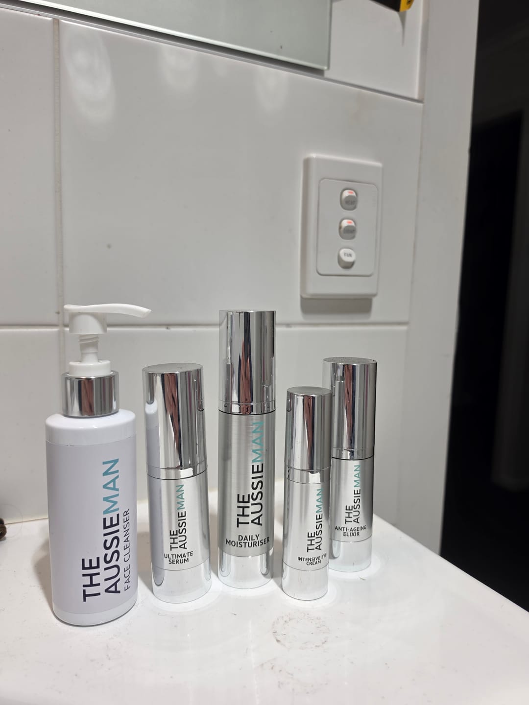 Customer photo review of ULTIMATE Anti-Ageing Skincare Bundle