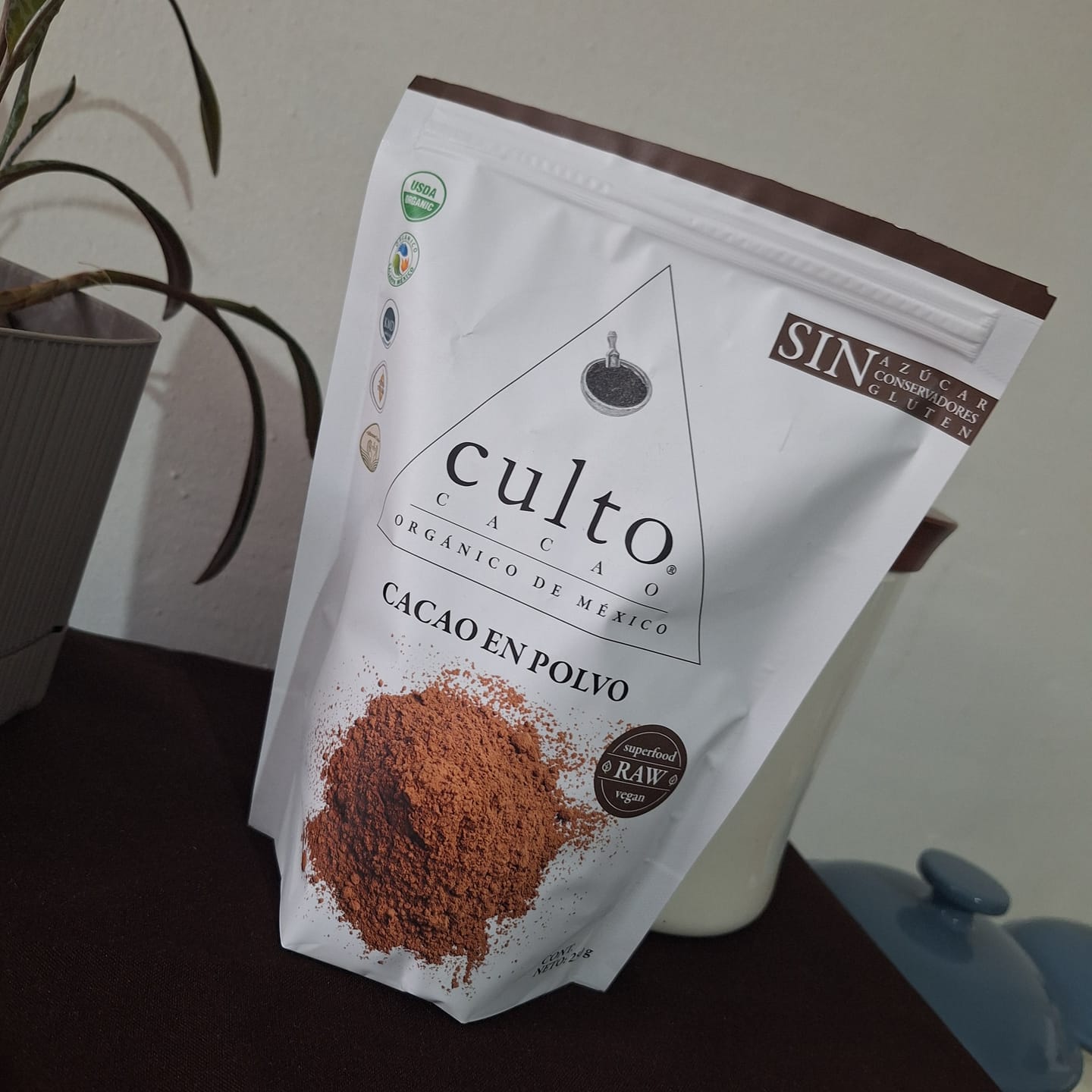 Customer photo review of Cacao Orgánico en Polvo (250gr)