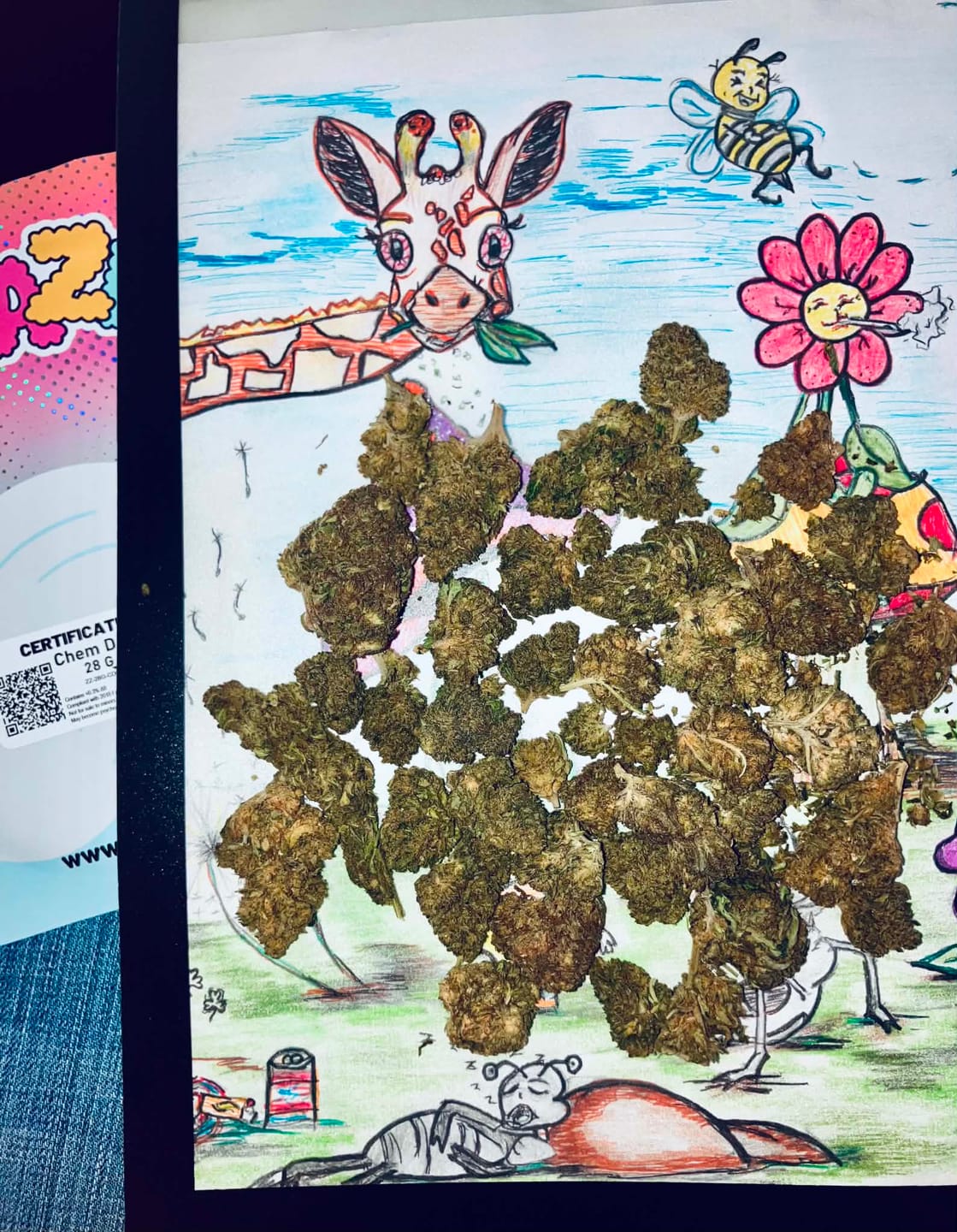 Customer photo review of Boutique Exotics - Jelly Roll - 2.5G Pre-Roll