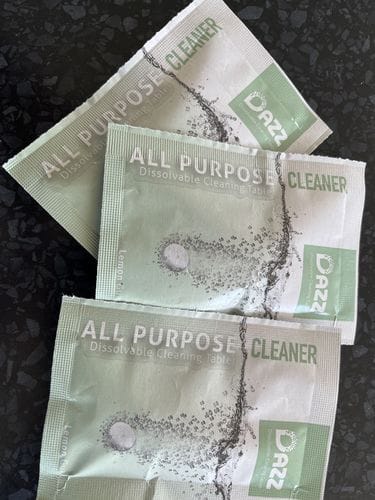Customer photo review of Dazz All Purpose Cleaner [Refill Tablets]