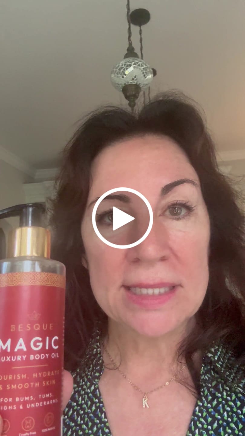 Customer video review of Besque® Magic Body Oil XL - 200ml