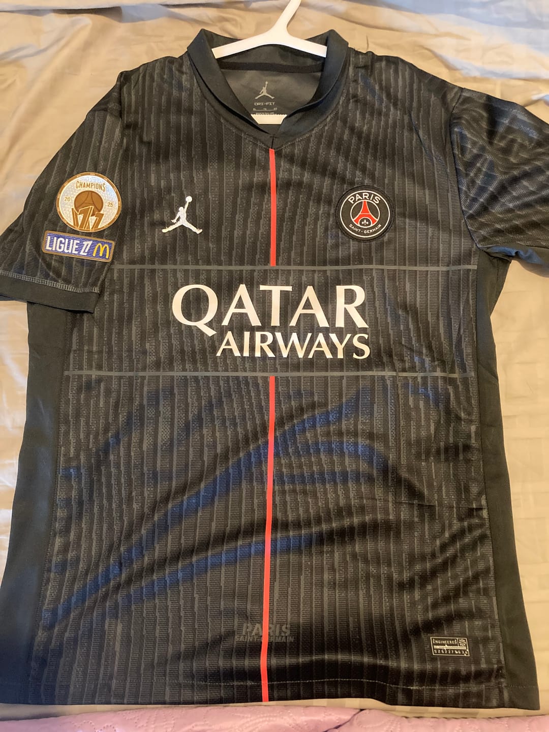 Customer photo review of Maillot PSG Jordan Fourth 25/26 - Version joueur