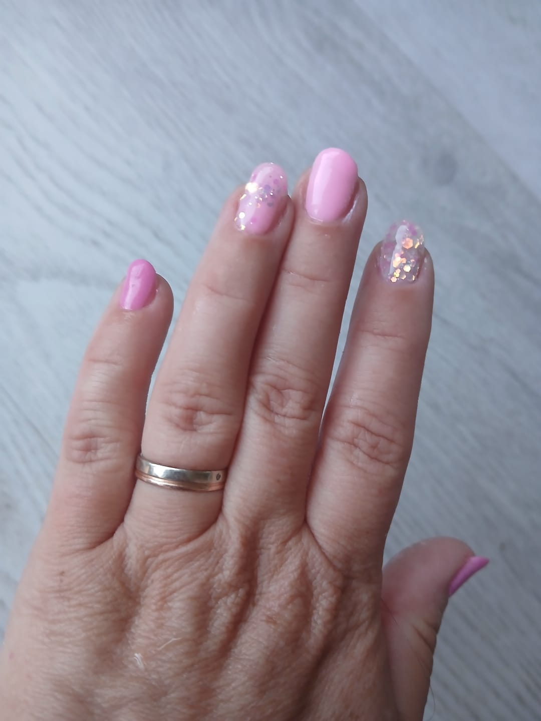 Customer photo review of Cinderella Dipping Powder