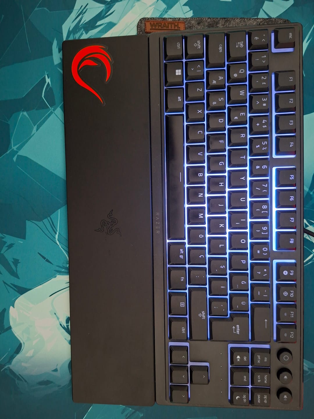 Customer photo review of Wraith Klavye Matı