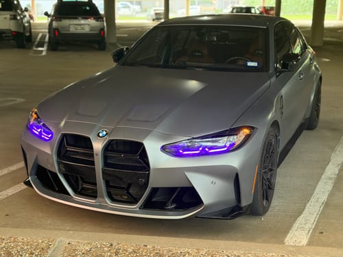 Customer photo review of BMW G80 M3 G82 M4 / G22 4 SERIES RGB DRL KIT