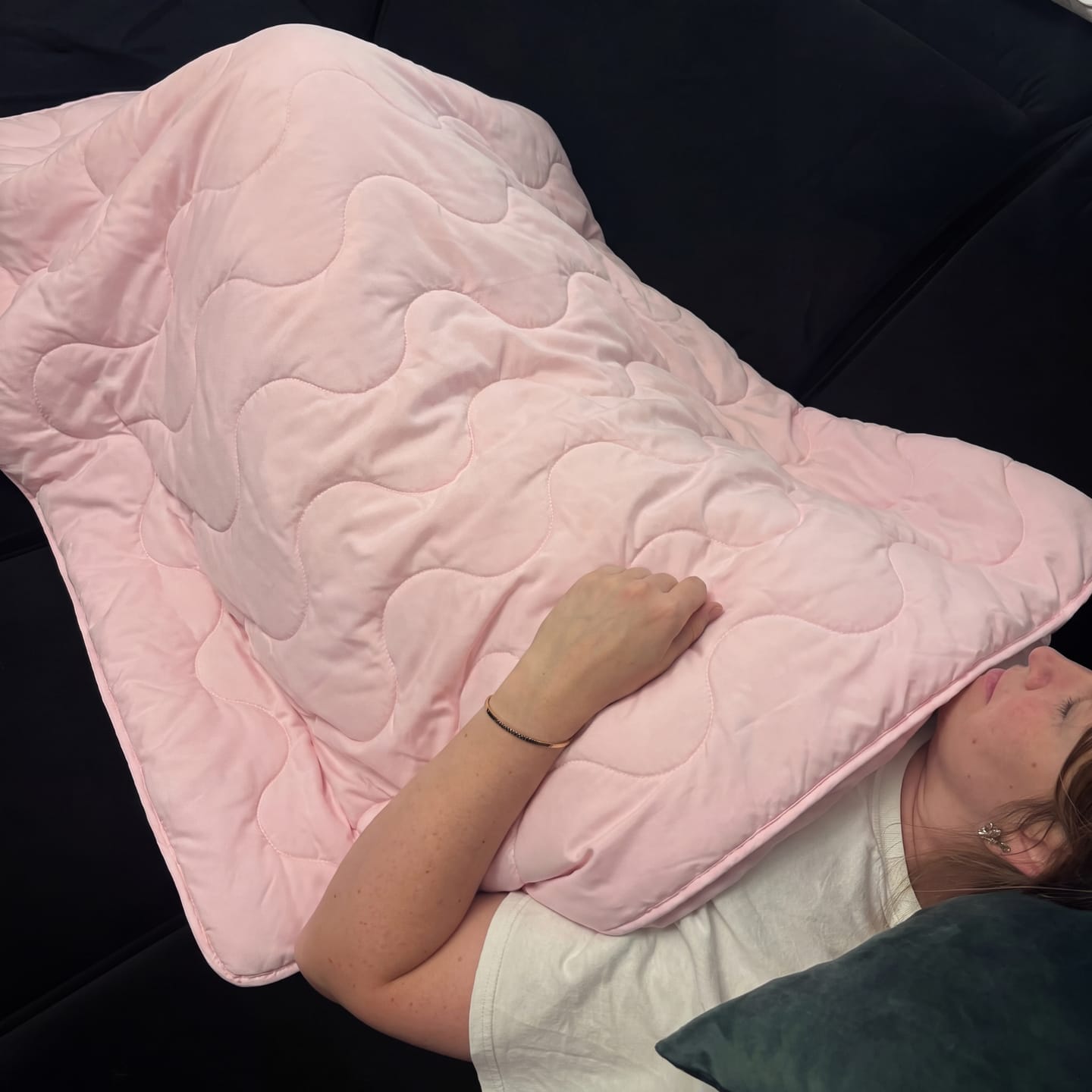 Customer photo review of MagicSleep® Decke – Kühlende Eisdecke für heiße Sommernächte