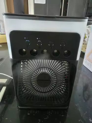 Customer photo review of ClimaFlow™ – Ventilateur Rafraîchissant 3-en-1 Portable