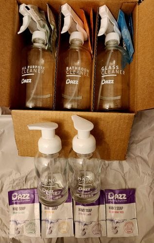 Customer photo review of Dazz Eco Home Cleaning Kit