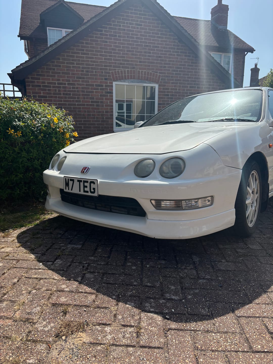 Customer photo review of Metal Pressed Number Plate, 5-Digit – 360mm x 111mm