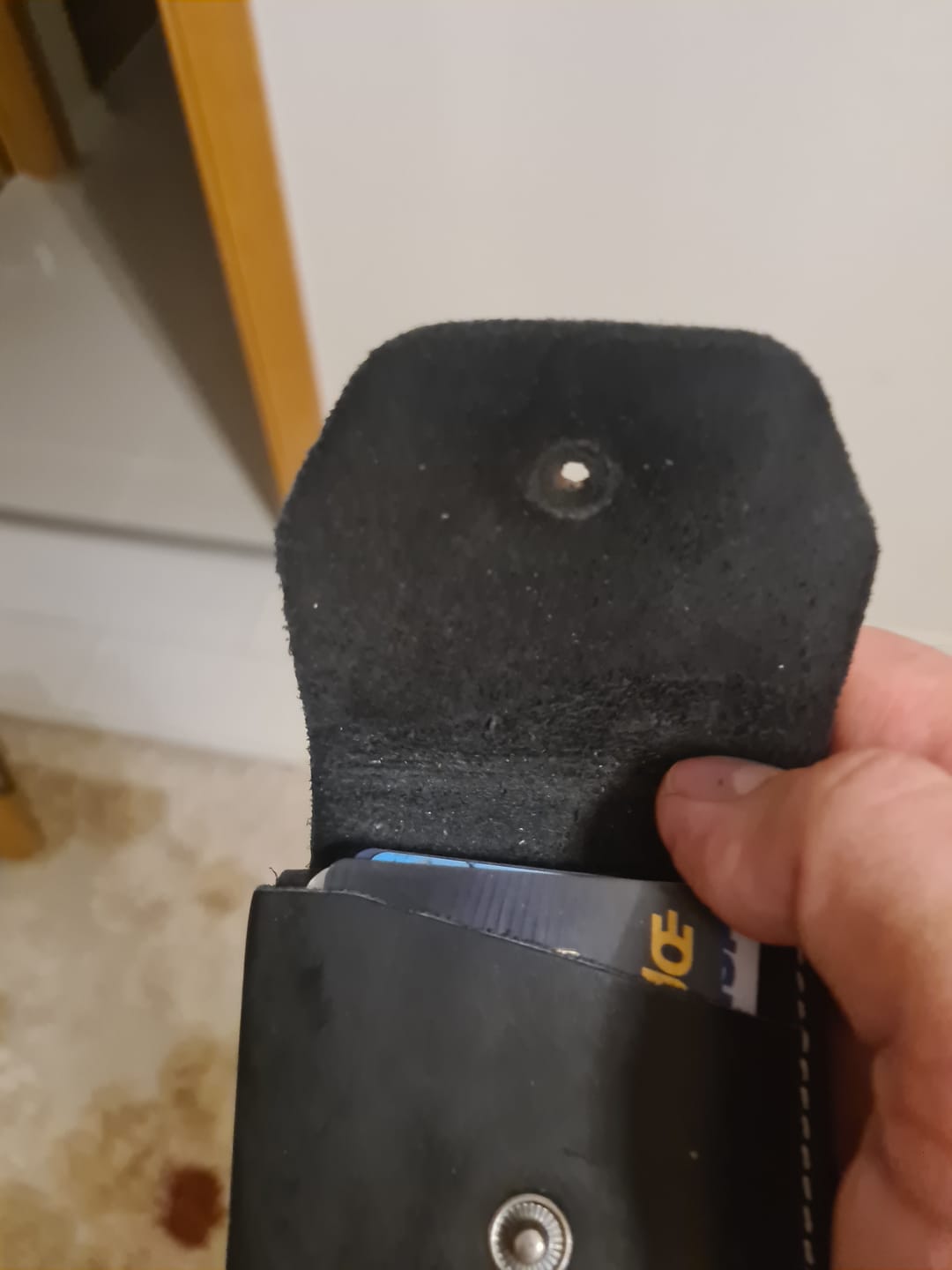 Customer photo review of Arvenzo - El Yapımı Hakiki Deri Erkek Cüzdanı