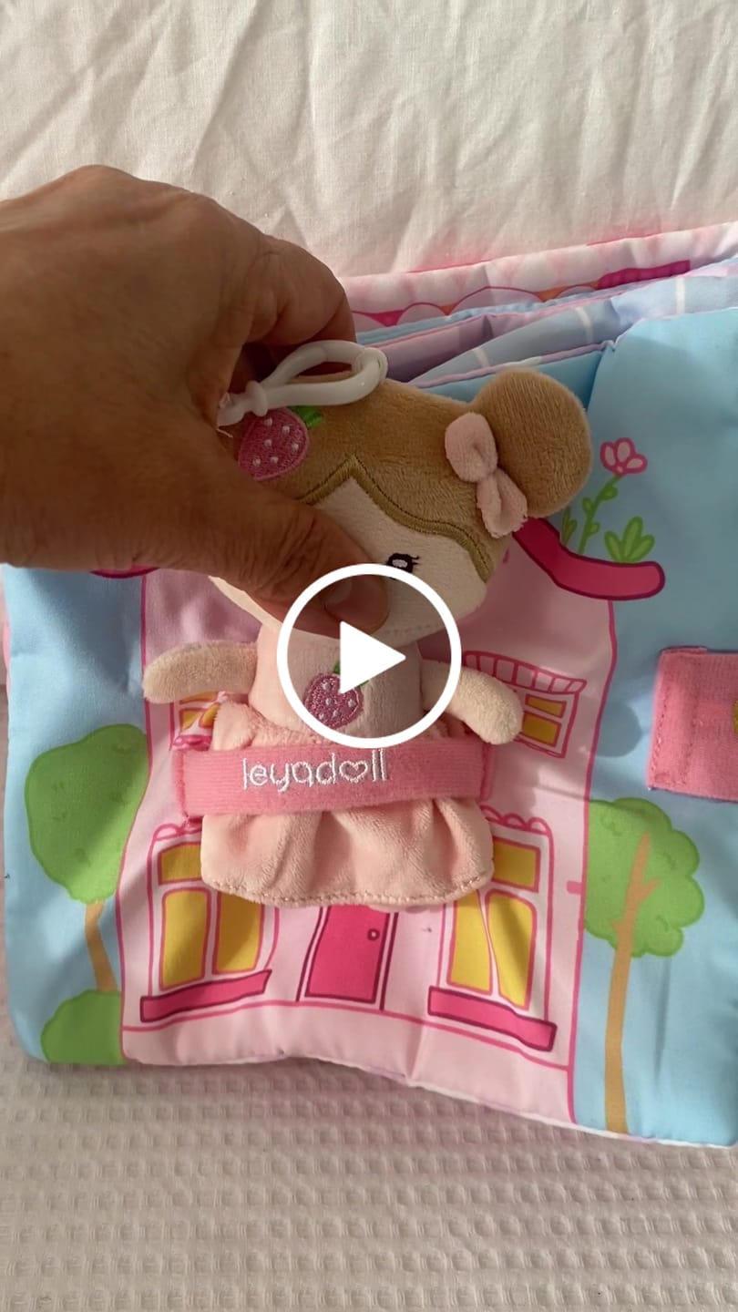 Customer video review of A Berry Special Day -  Personalized Montessori Soft Book